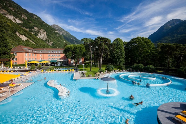 Les Bains de Lavey en Suisse